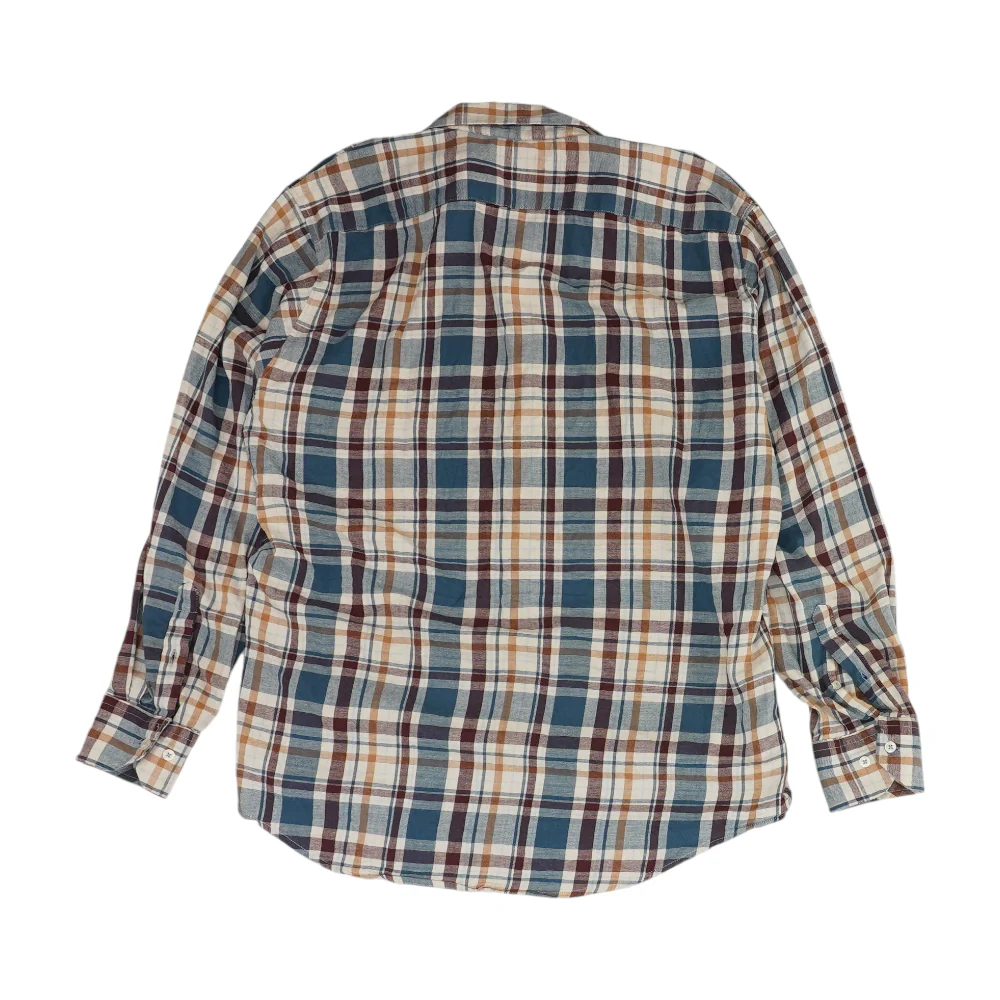 Multi Plaid Flannel Button Down - Image 2