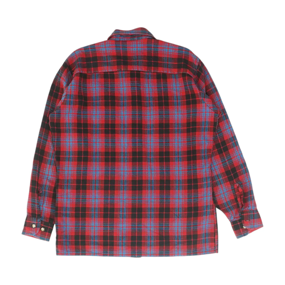 Red Plaid Flannel Button Down - Image 2
