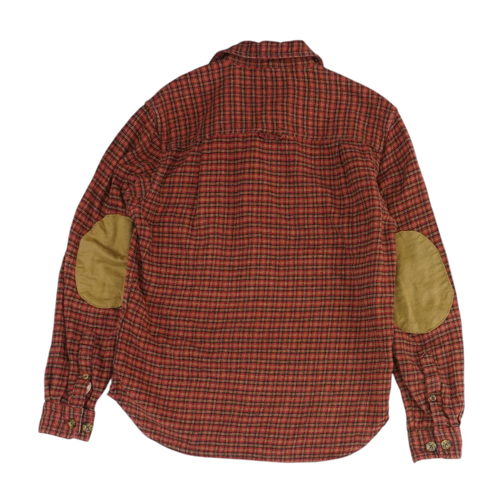 Red Plaid Flannel Button Down - Image 2