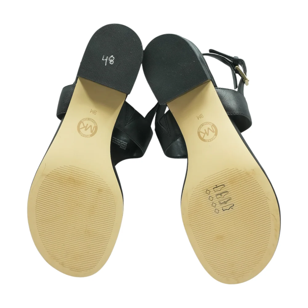 Black Flat Sandals - Image 3