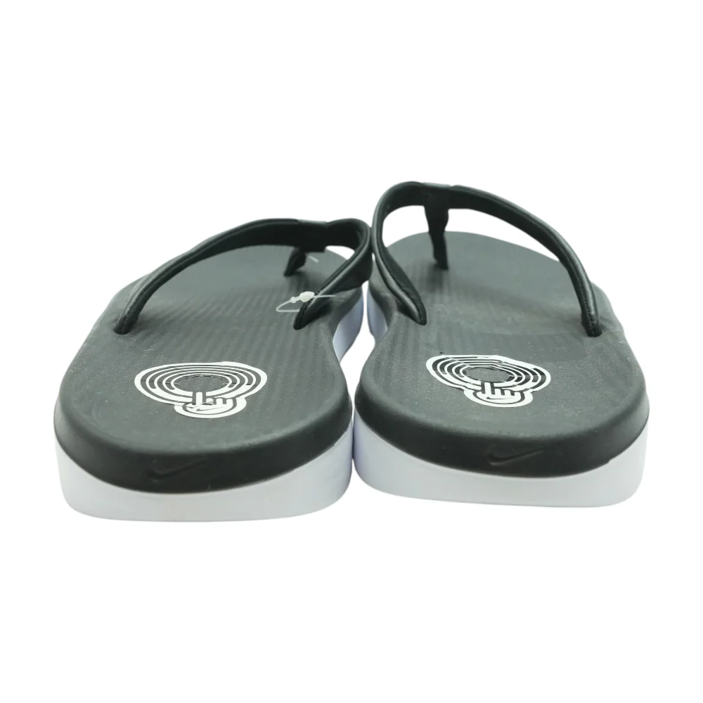 Black Flip-Flop Sandals - Image 2