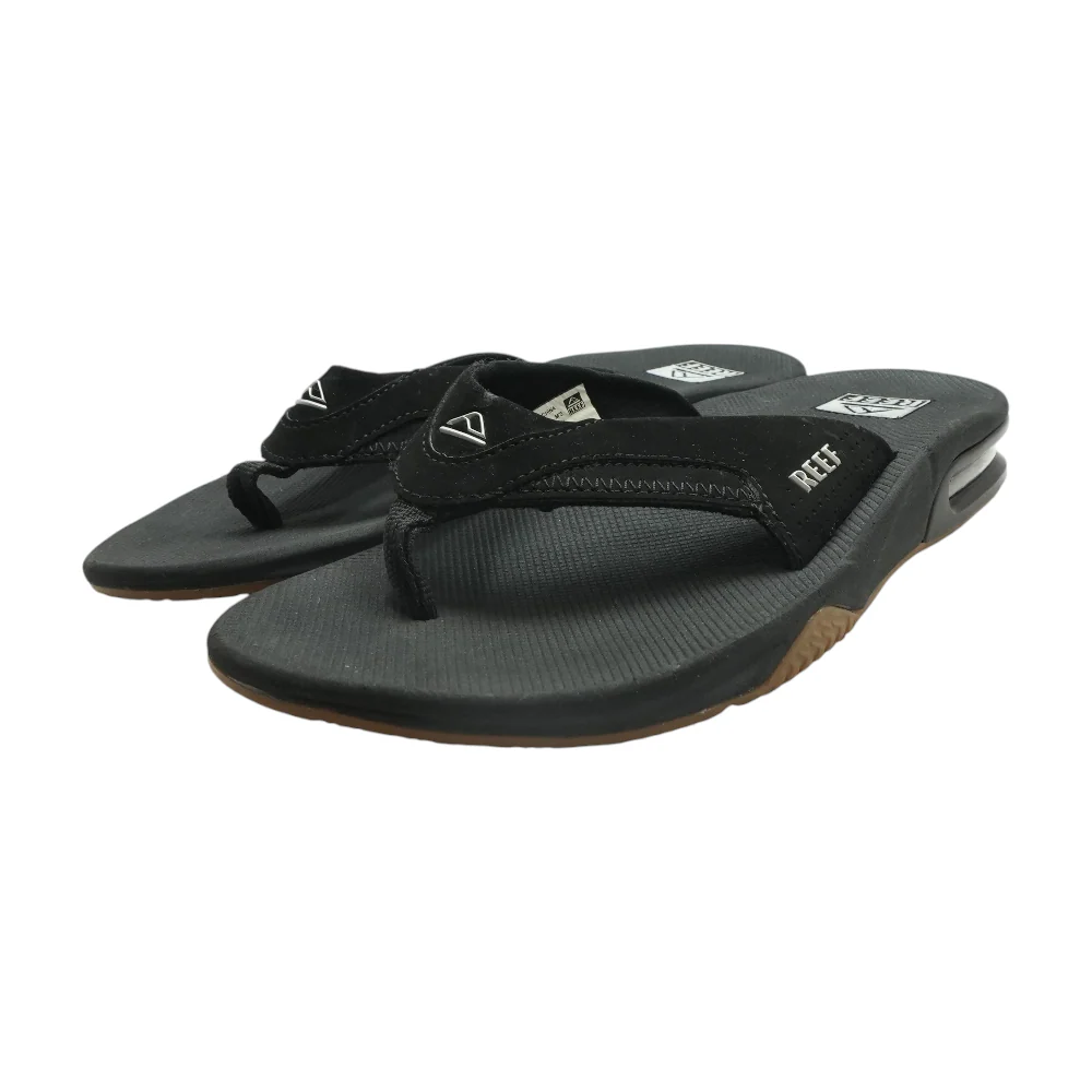 Black Flip-Flop Sandals