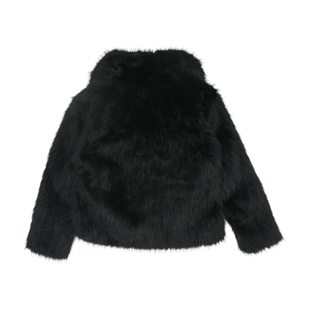 Black Solid Jacket - Image 2