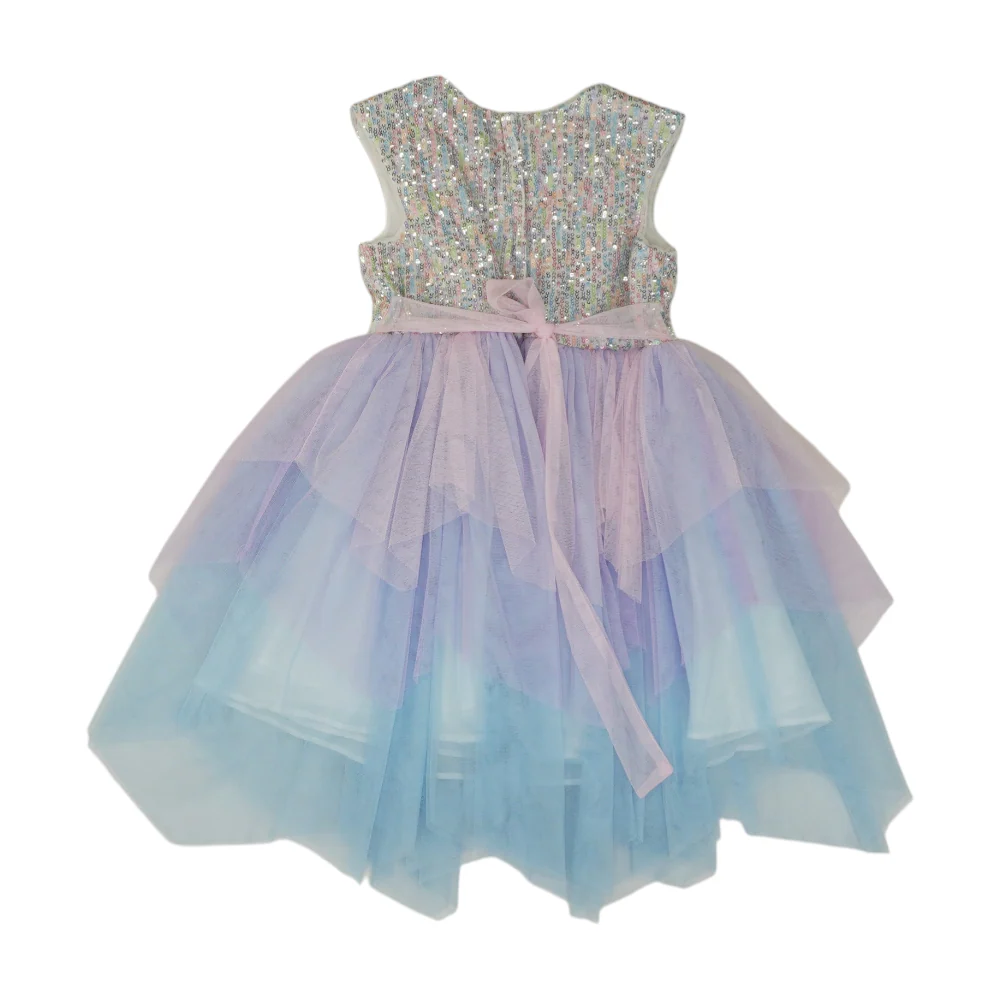 Multi Color Block Formal Dress - Image 2