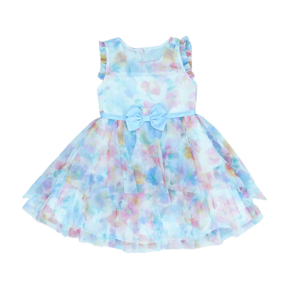 Multi Floral Formal Dress