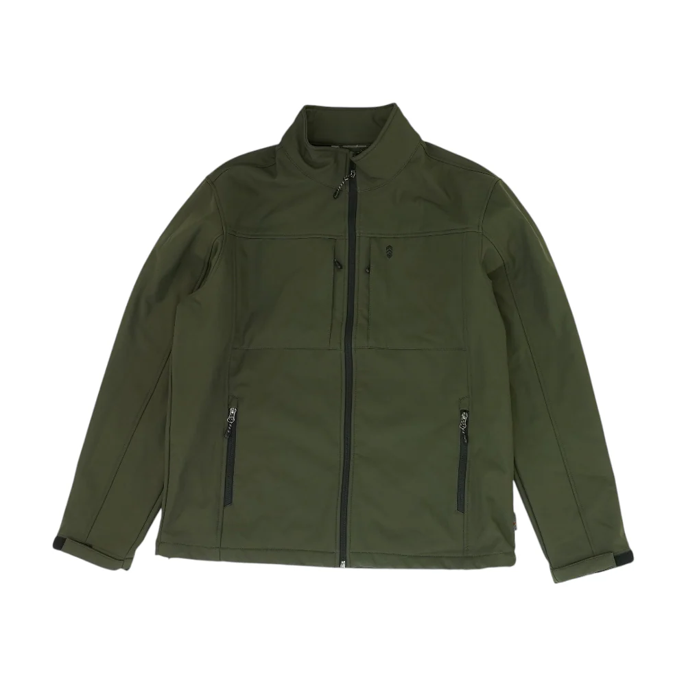 Green Solid Jacket
