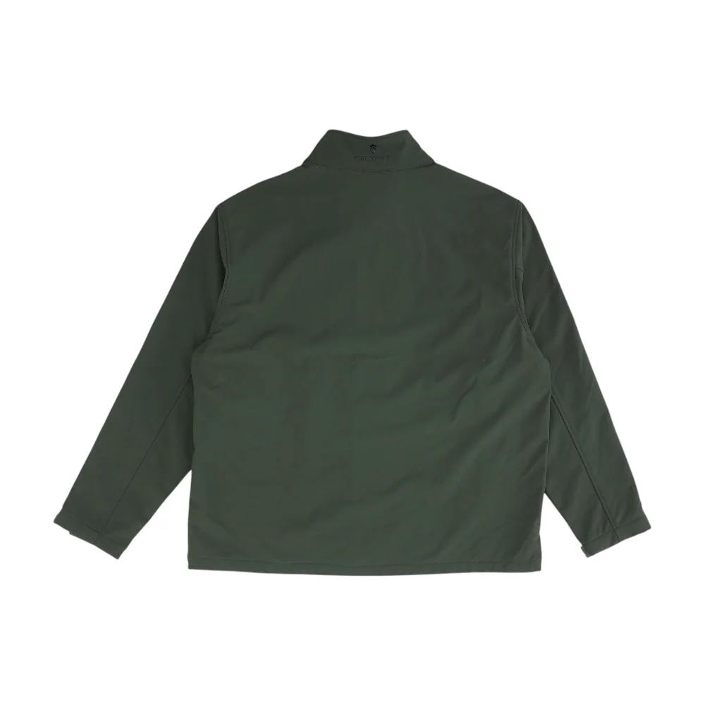 Green Solid Jacket - Image 2