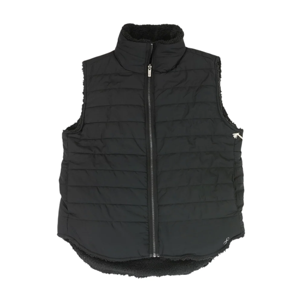 Black Solid Vest