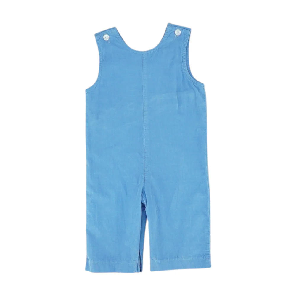 Blue Sleeveless One-Piece