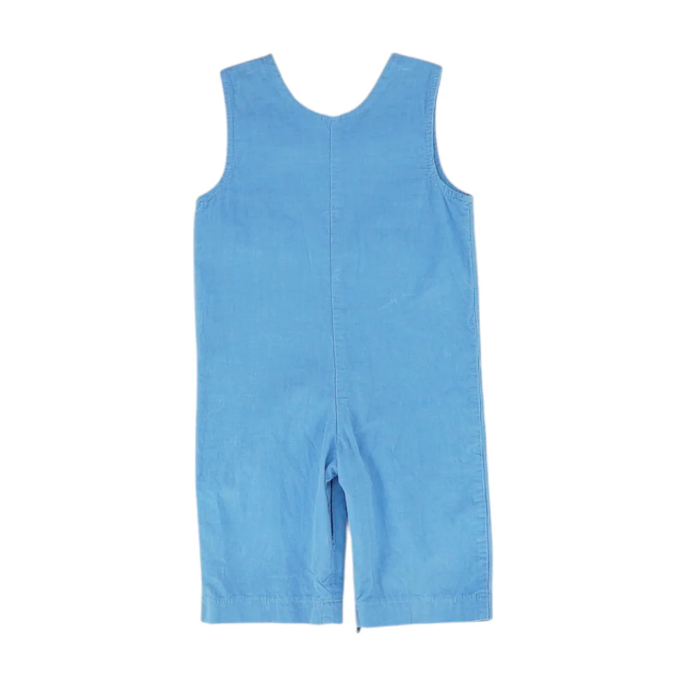 Blue Sleeveless One-Piece - Image 2