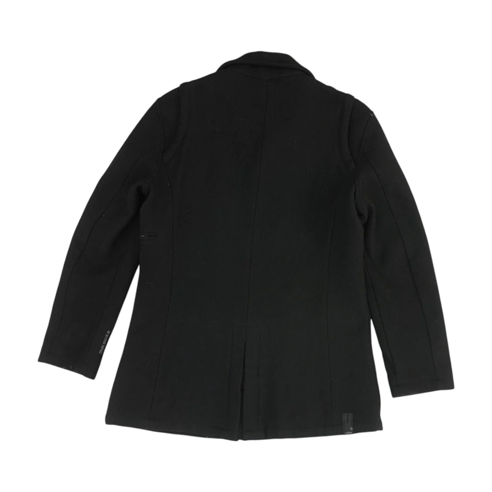 Black Solid Coat - Image 2