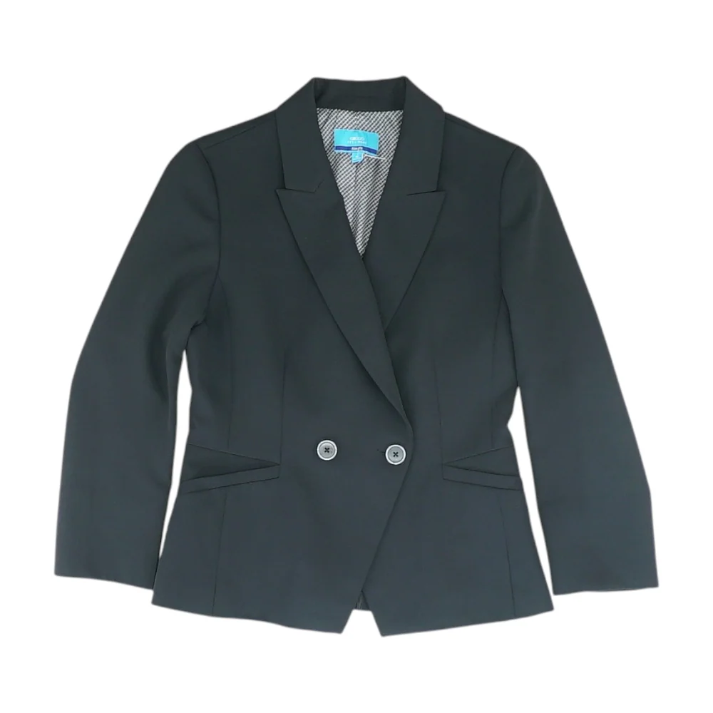 Black Solid Blazer