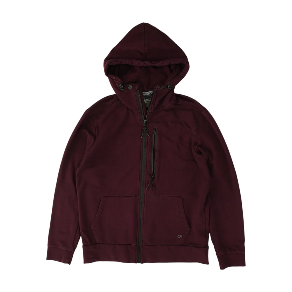 Burgundy Solid Jacket