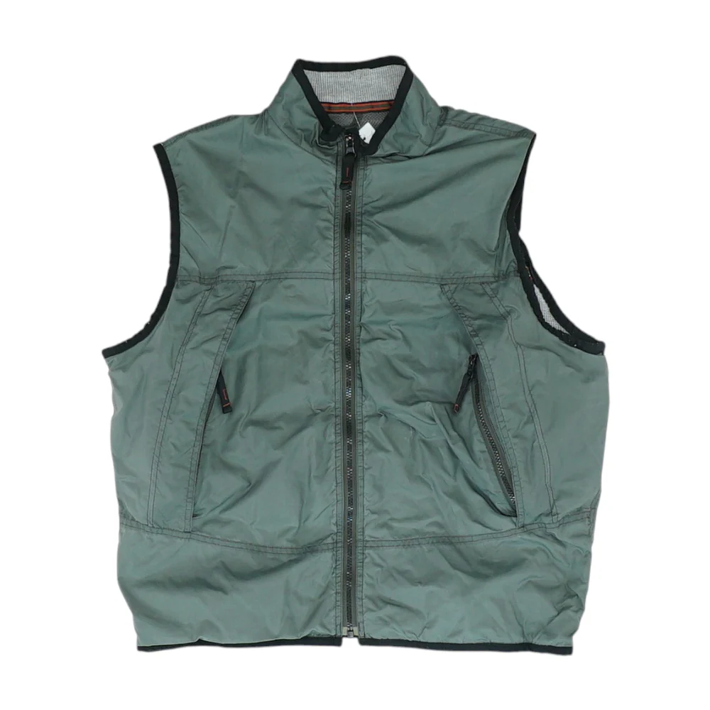 Gray Solid Vest