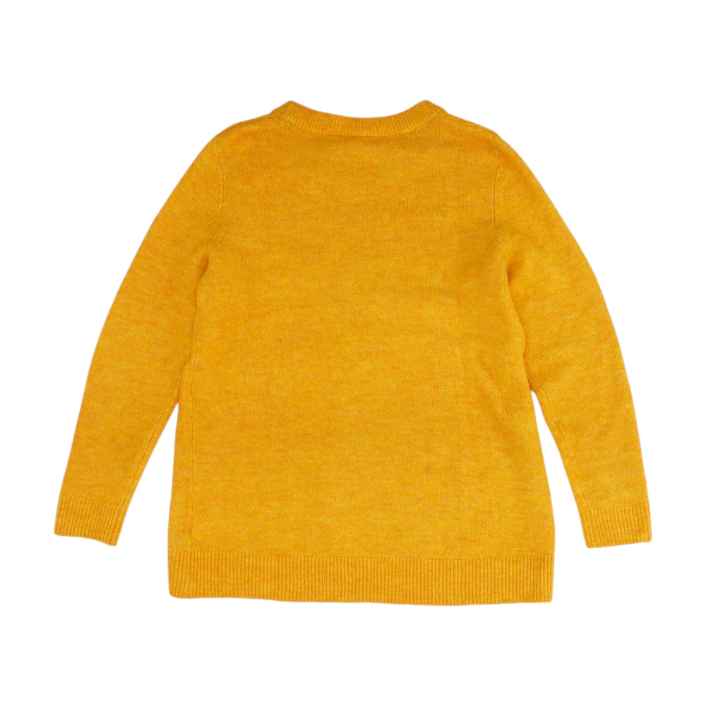 Orange Pullover Sweater - Image 2