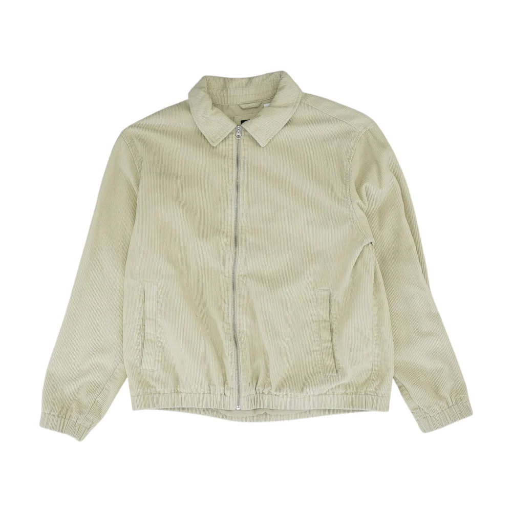 Beige Solid Jacket