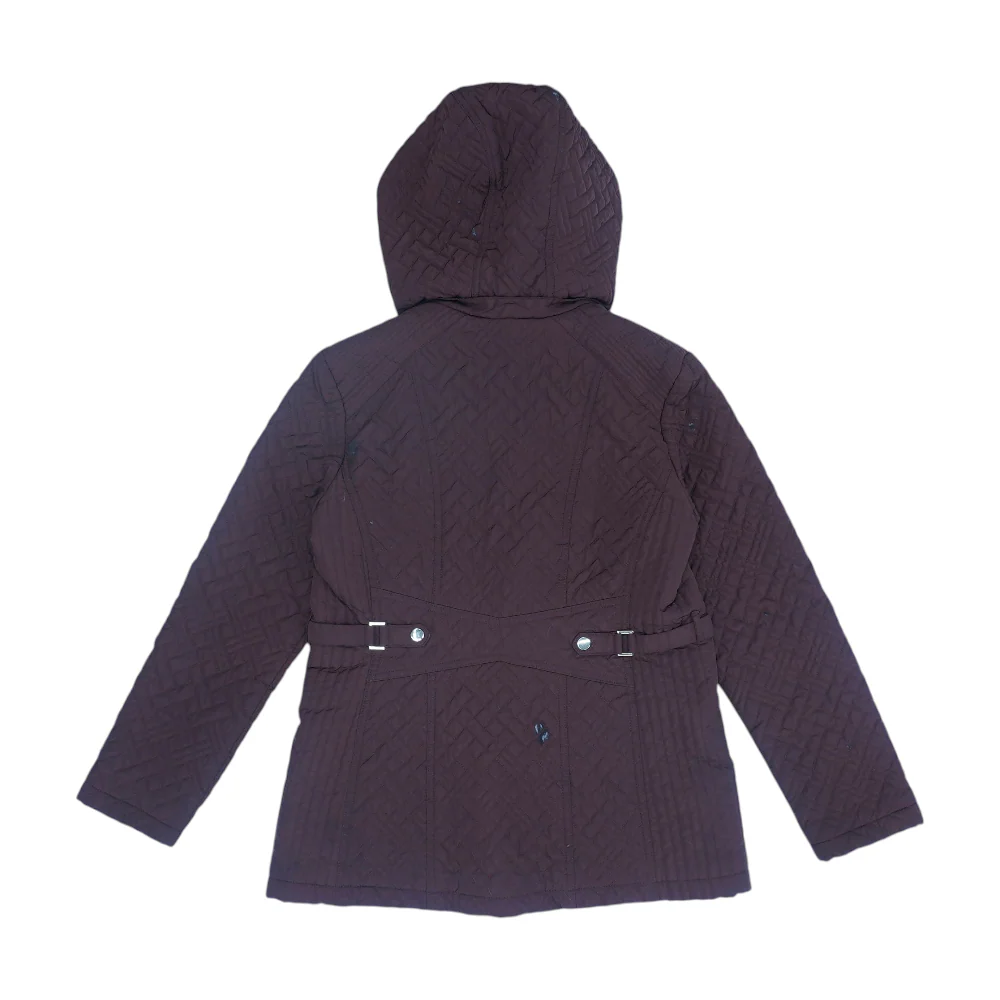 Maroon Solid Jacket - Image 2