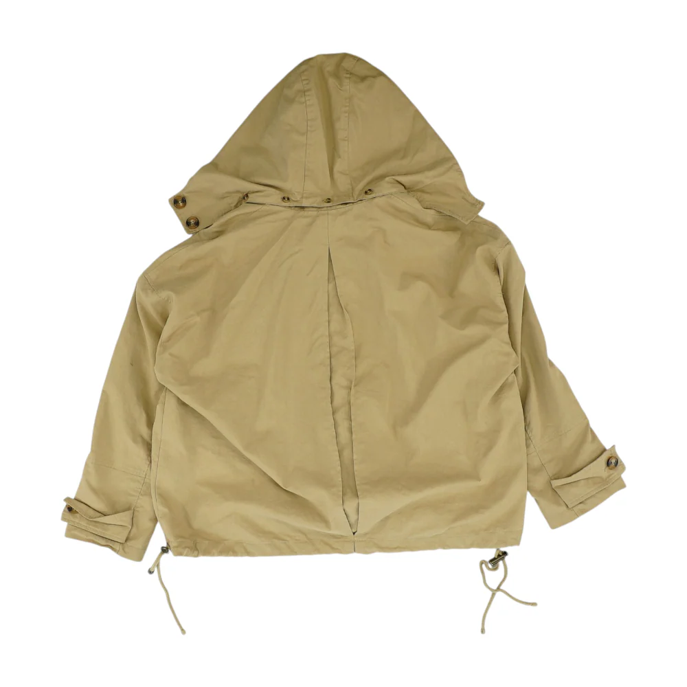 Beige Solid Jacket - Image 2
