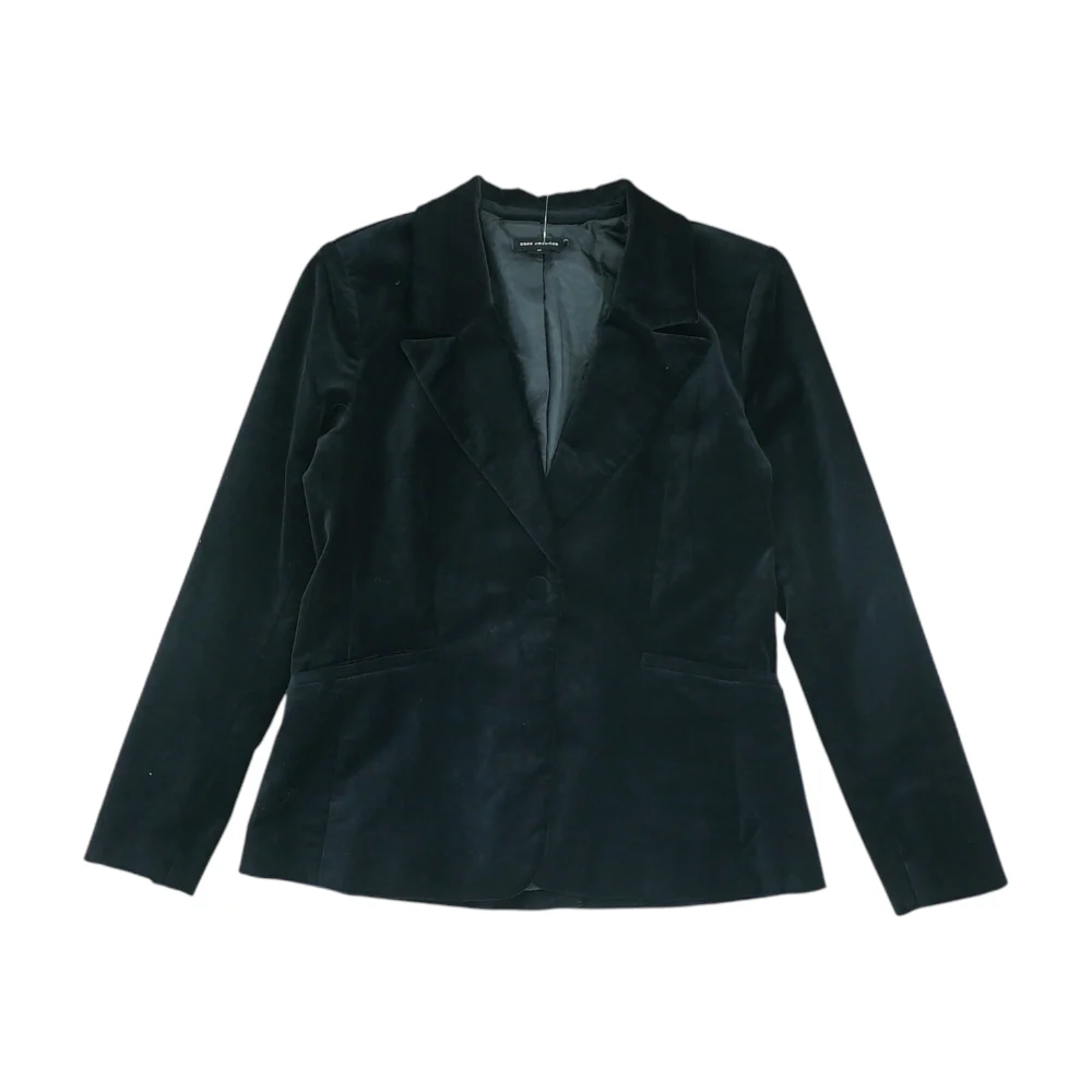 Black Solid Blazer