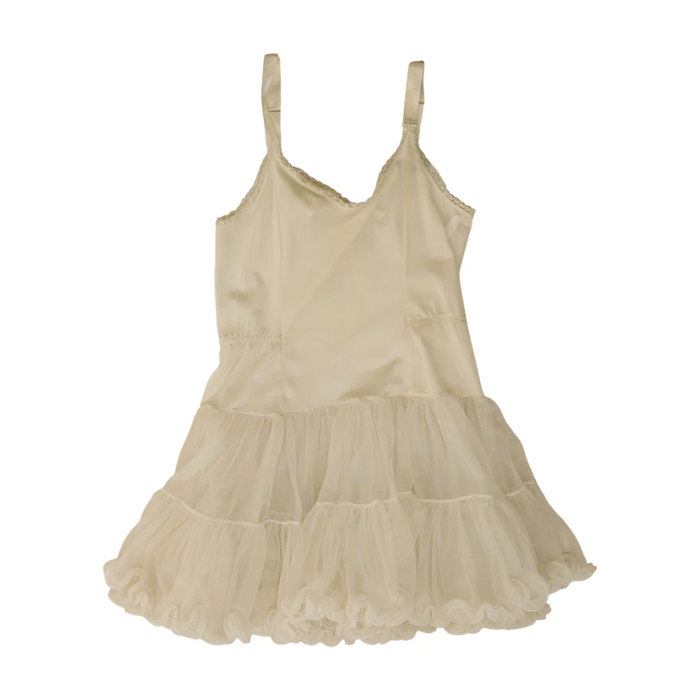 Vintage Cream Gown - Image 2