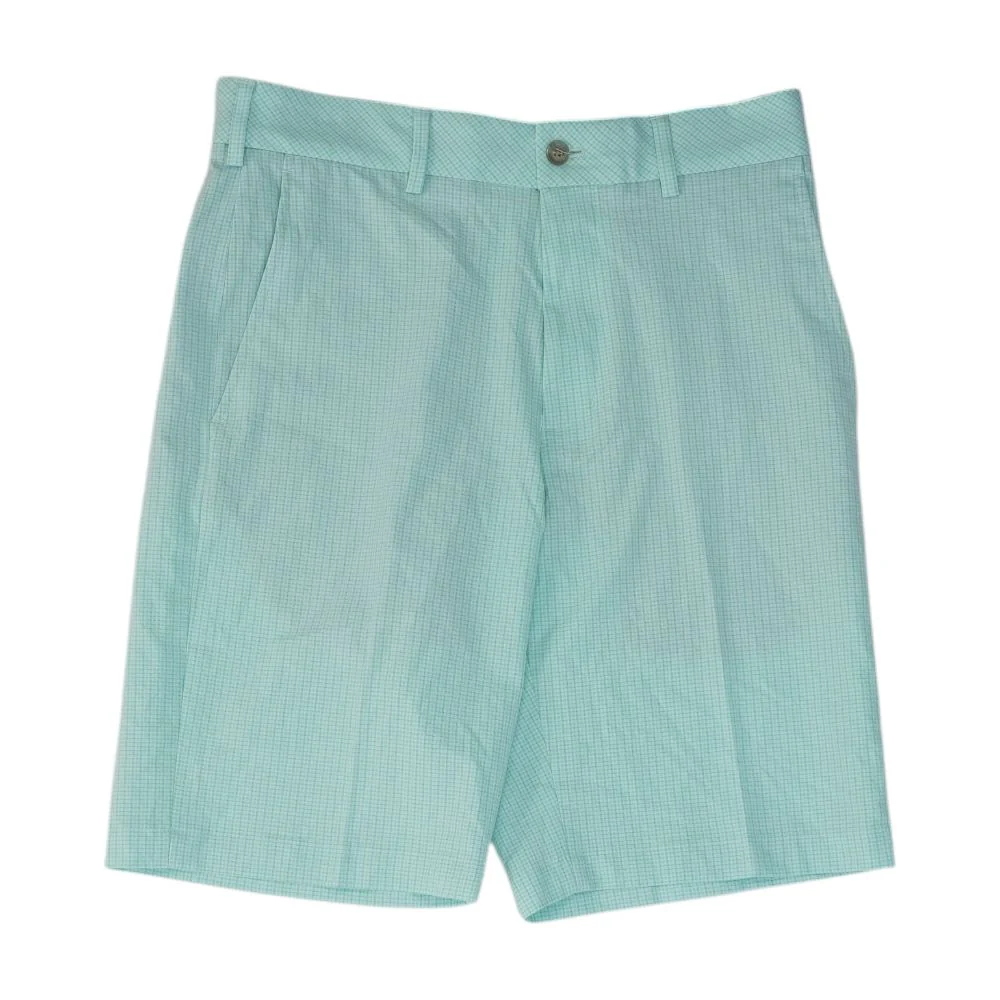 Green Check Active Shorts