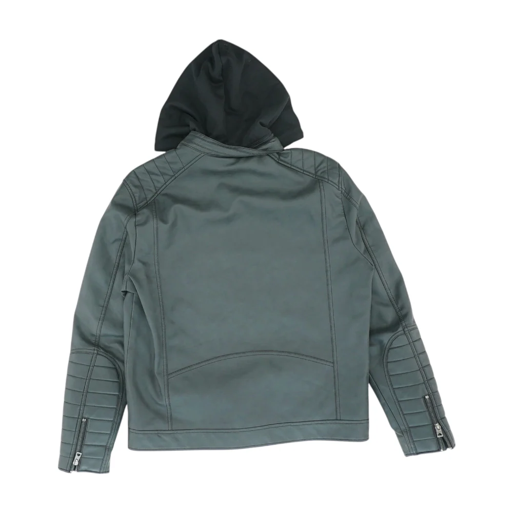 Black Solid Jacket - Image 2