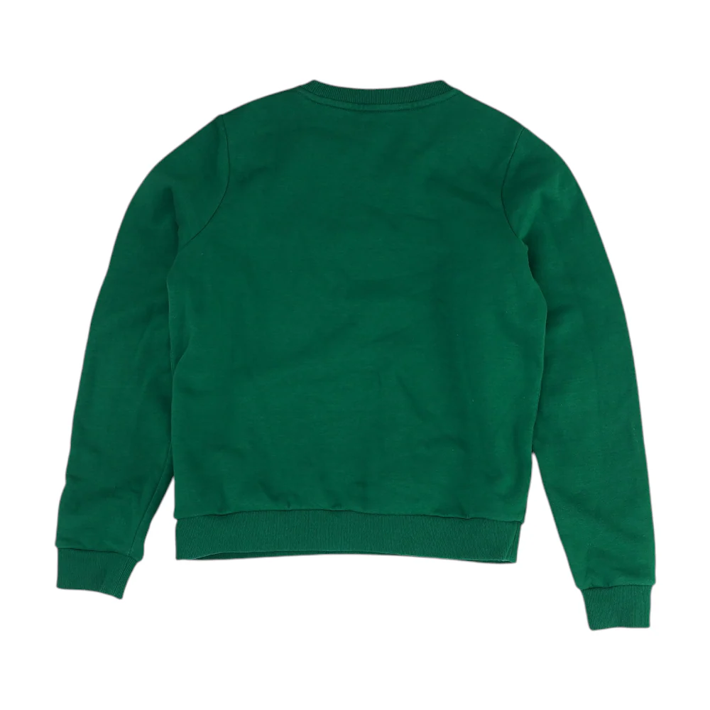 Green Solid Sweatshirt Pullover - Image 2