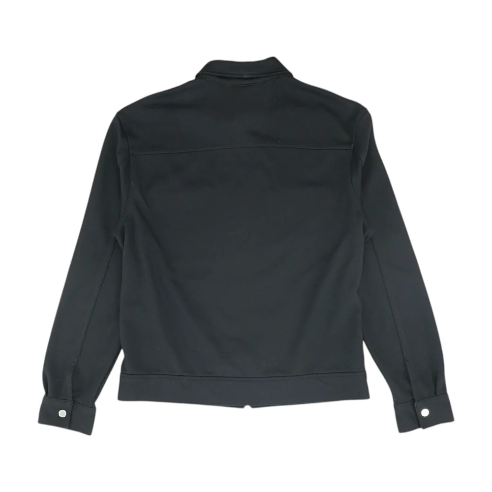 Black Solid Jacket - Image 2