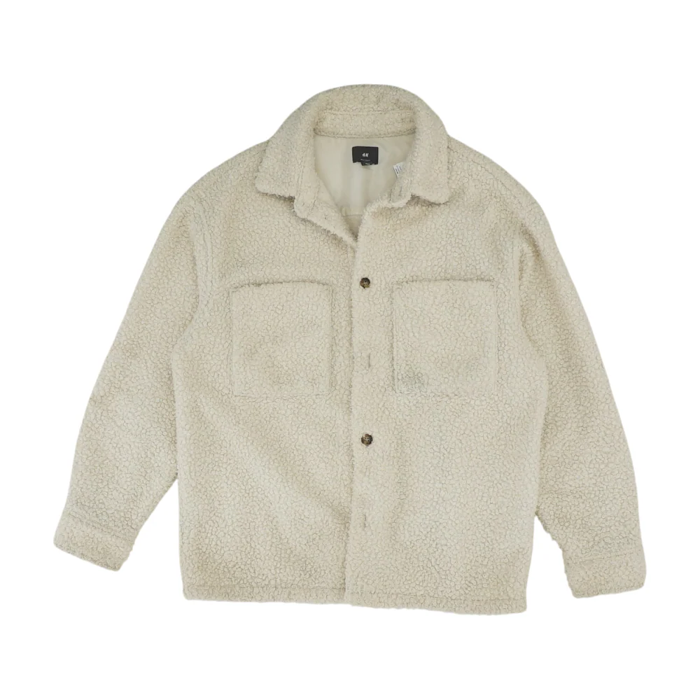Beige Solid Jacket