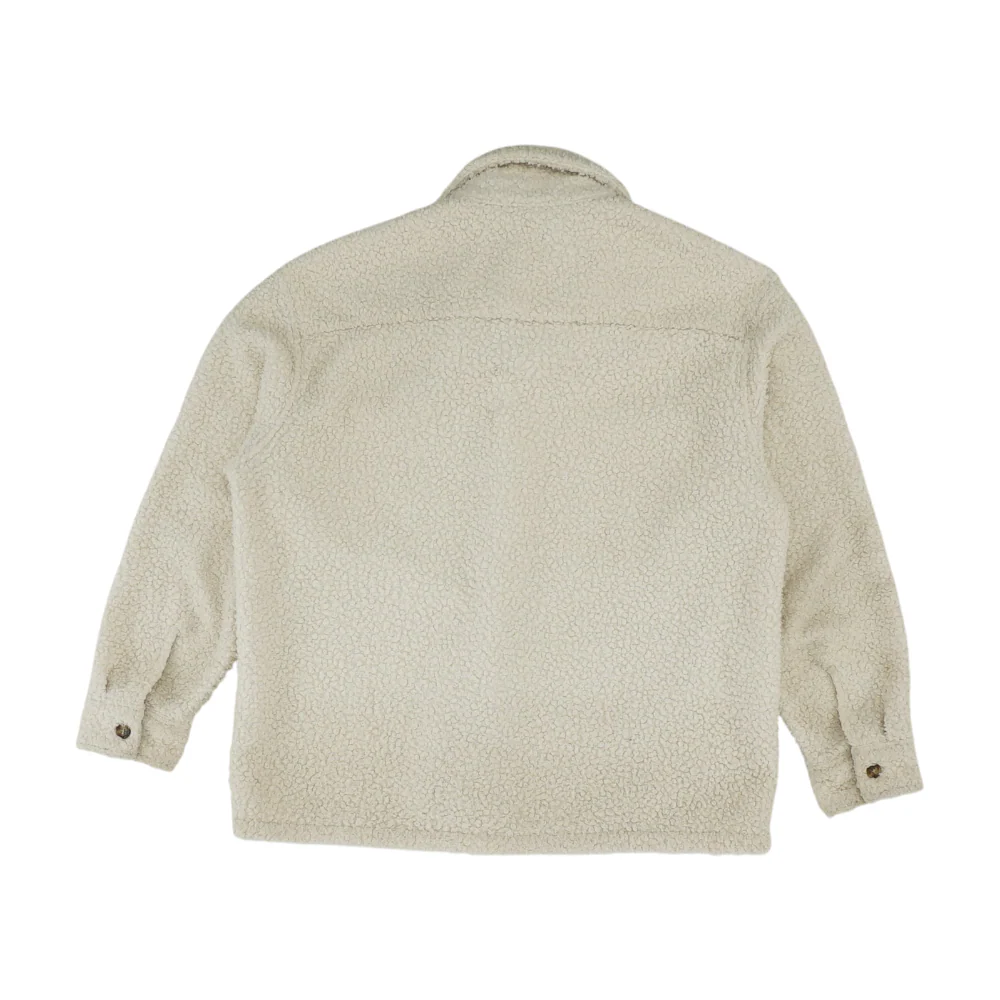 Beige Solid Jacket - Image 2