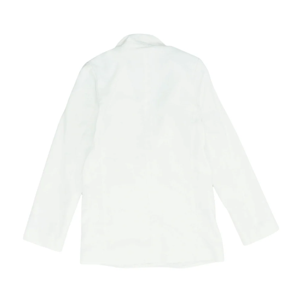 White Solid Blazer - Image 2