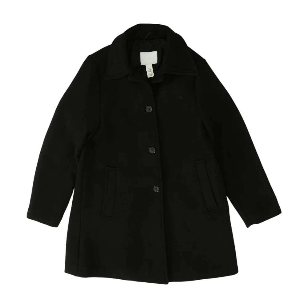 Black Solid Coat