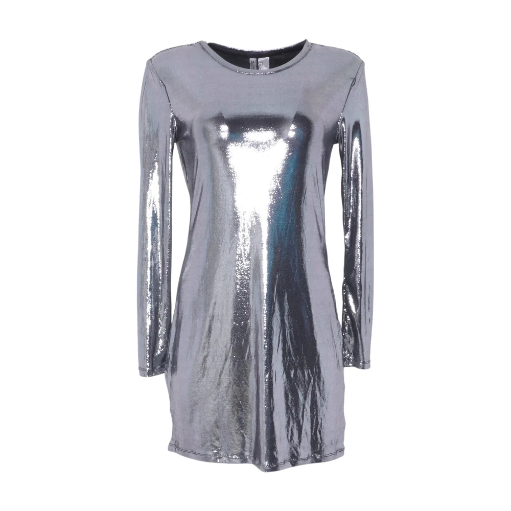 Silver Mini Dress