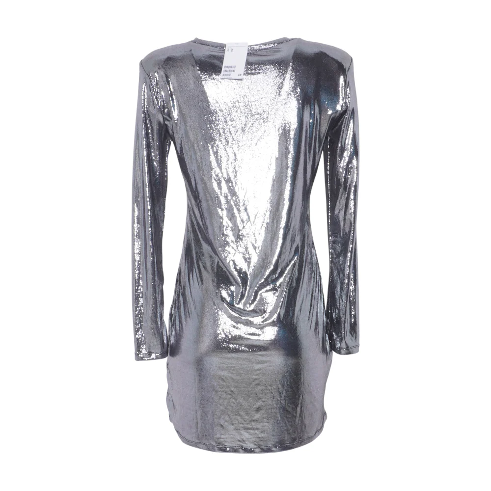 Silver Mini Dress - Image 2