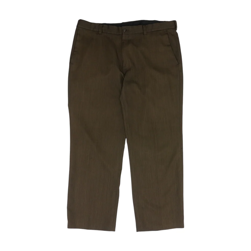 Brown Straight Pants
