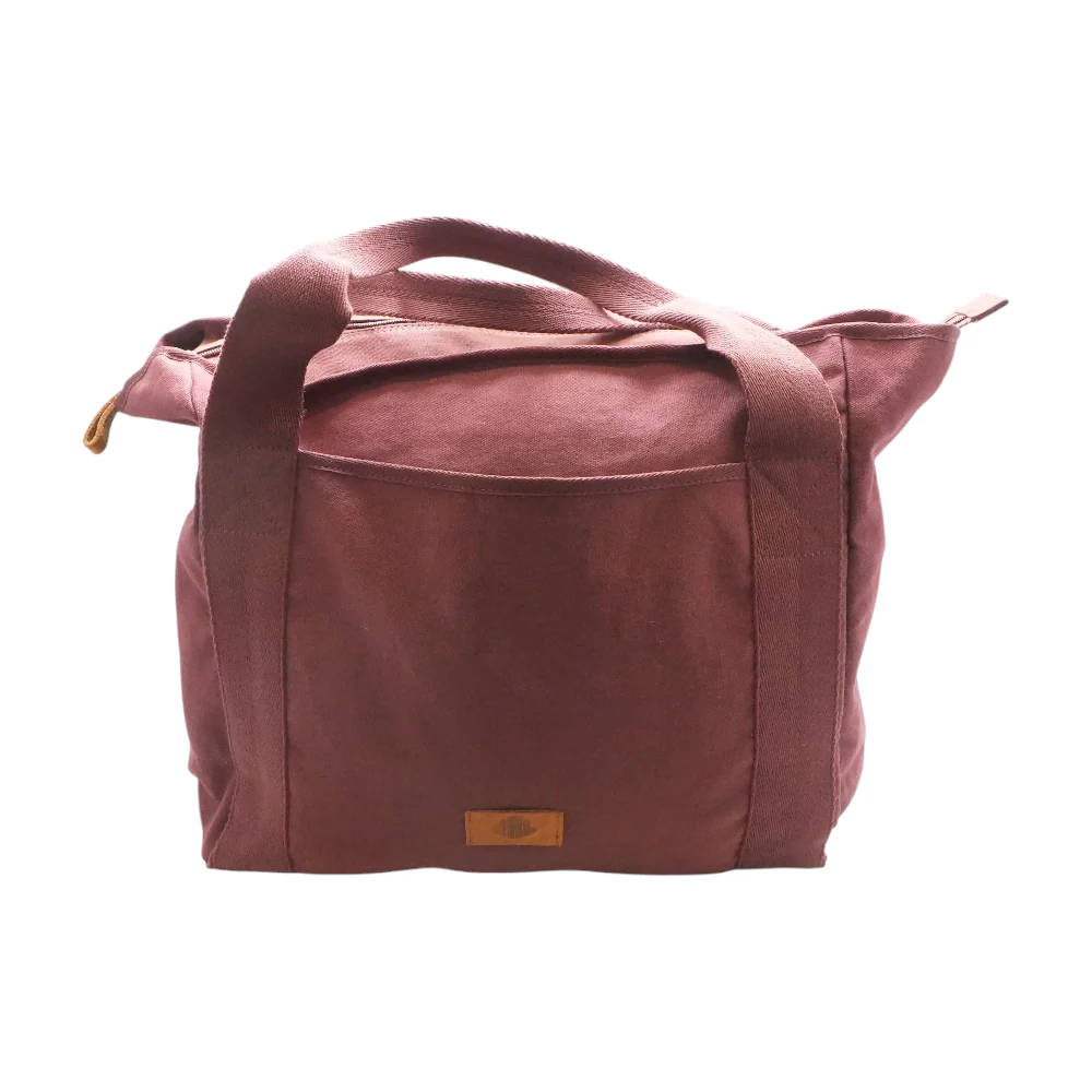 Red Weekender Bag