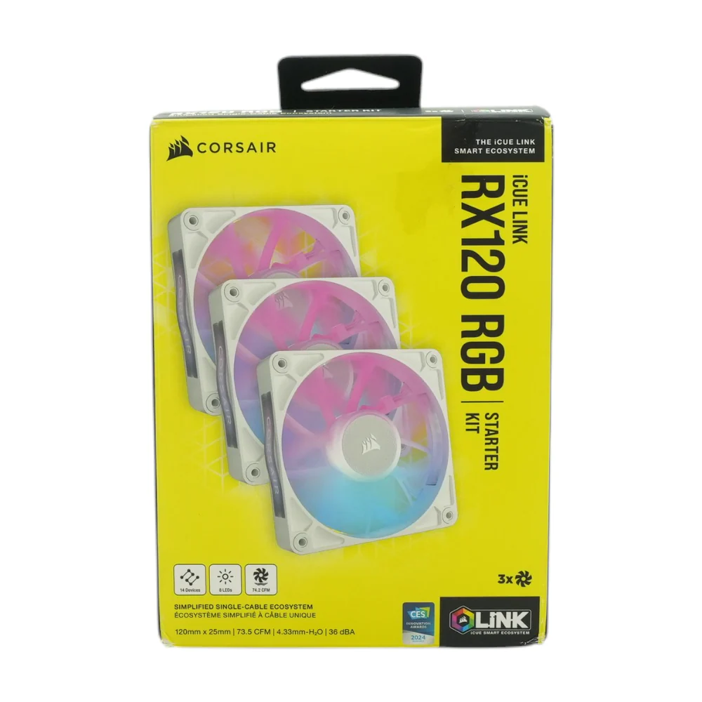 iCUE LINK RX120 RGB 120mm PWM Fan RX120