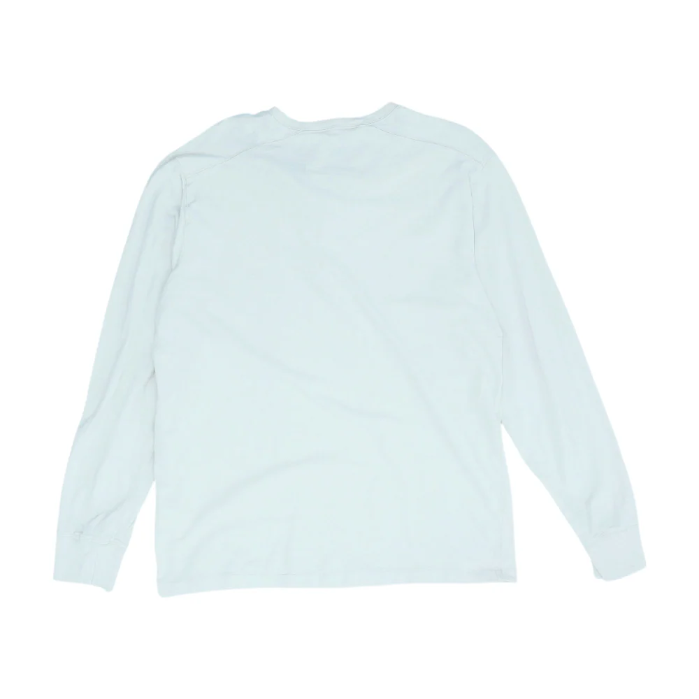 Beige Solid Henley T-Shirt - Image 2
