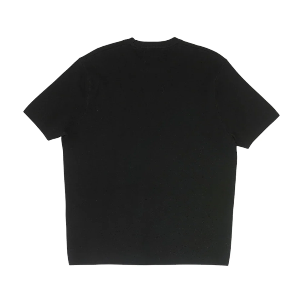 Black Solid Pullover Sweater - Image 2