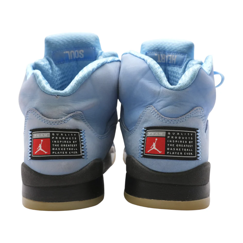 Jordan 5 Retro "UNC" High-Top Athletic Shoes - Image 2
