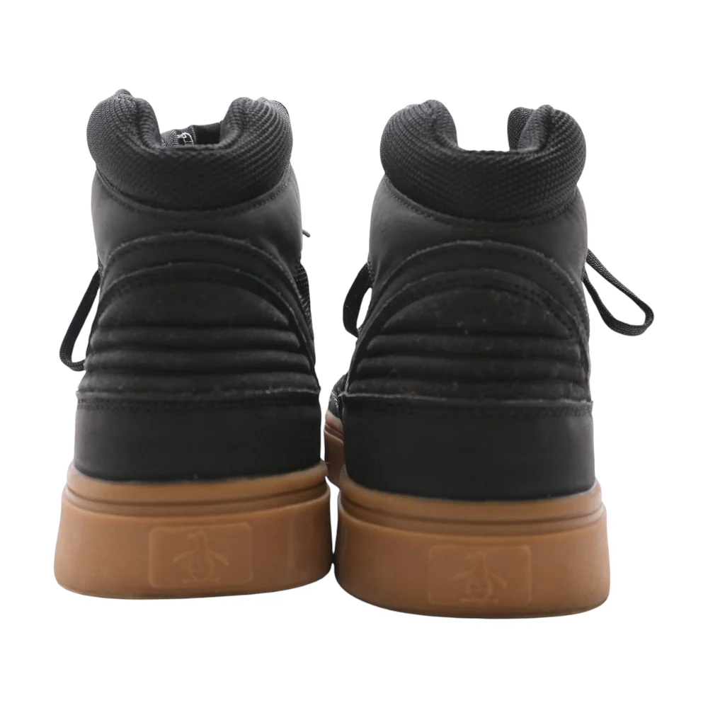 Black High-Top Athletic Shoes - Image 2