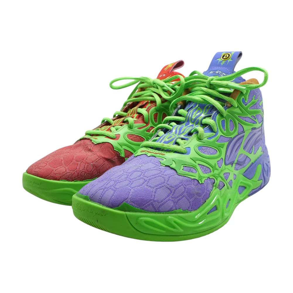 Teenage Mutant Ninja Turtles x Puma MB.04 'Donatello & Raphael' High-Top Athletic Shoes