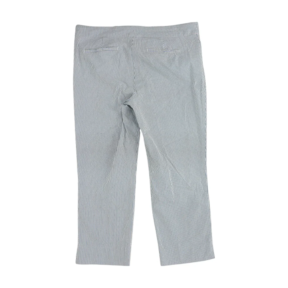 Blue Striped Regular Pants - Image 2