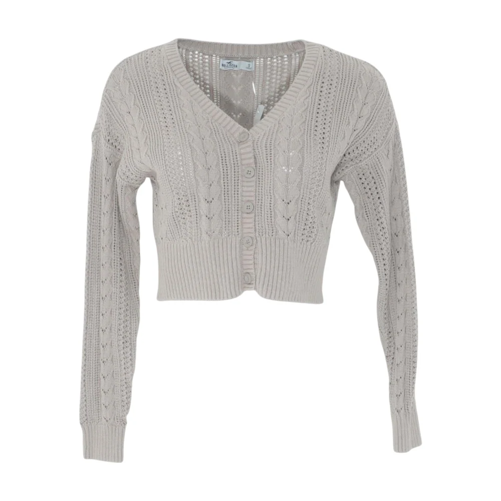Beige Cardigan Sweater