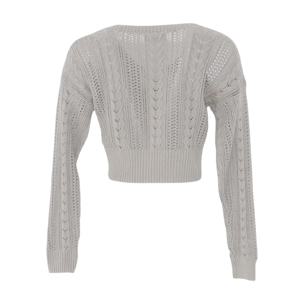 Beige Cardigan Sweater - Image 2