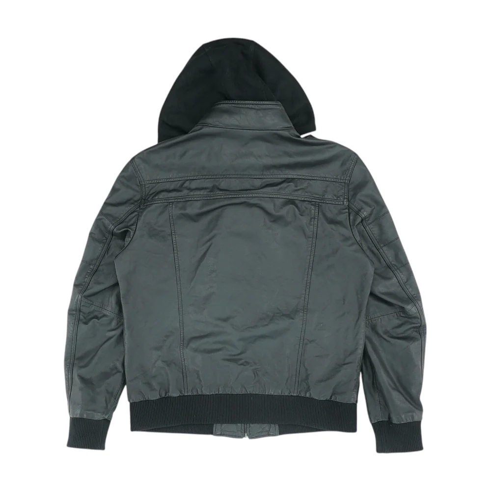 Black Solid Jacket - Image 2