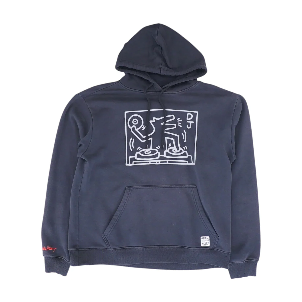 Black Solid Hoodie Pullover