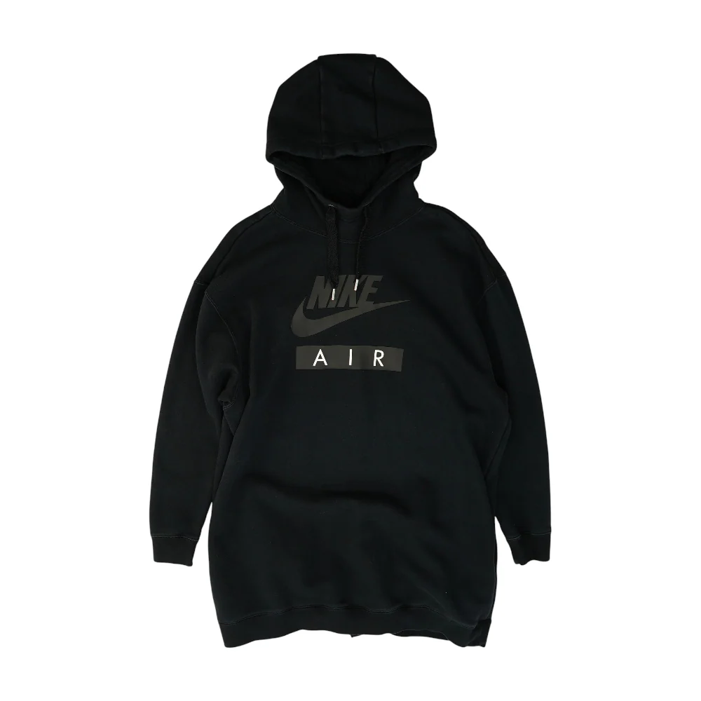 Black Solid Hoodie Pullover