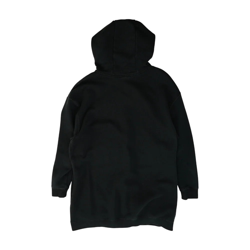 Black Solid Hoodie Pullover - Image 2
