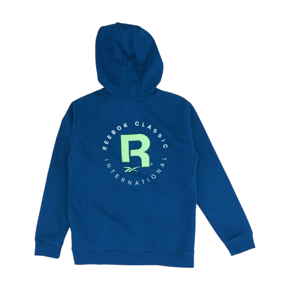 Teal Graphic Hoodie Pullover - Image 2